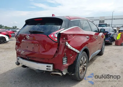 2017 Nissan Murano S from USA, damaged, VIN 5N1AZ2MG5HN184729